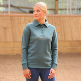 Shires Aubrion Equestrian Button Sweatshirt
