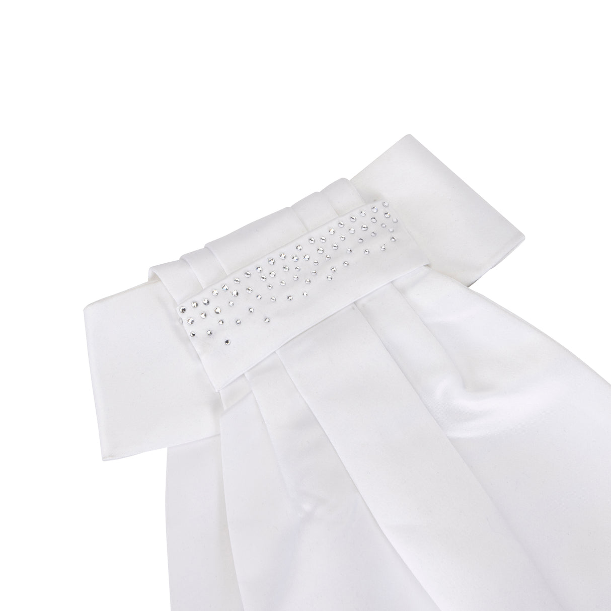 Shires Aubrion Berrington Ready Tied Stock #colour_white