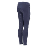 Shires Aubrion Optima GX Riding Tights - Young Rider #colour_navy