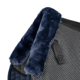Shires ARMA Soft Grip Jump Saddlecloth #colour_navy