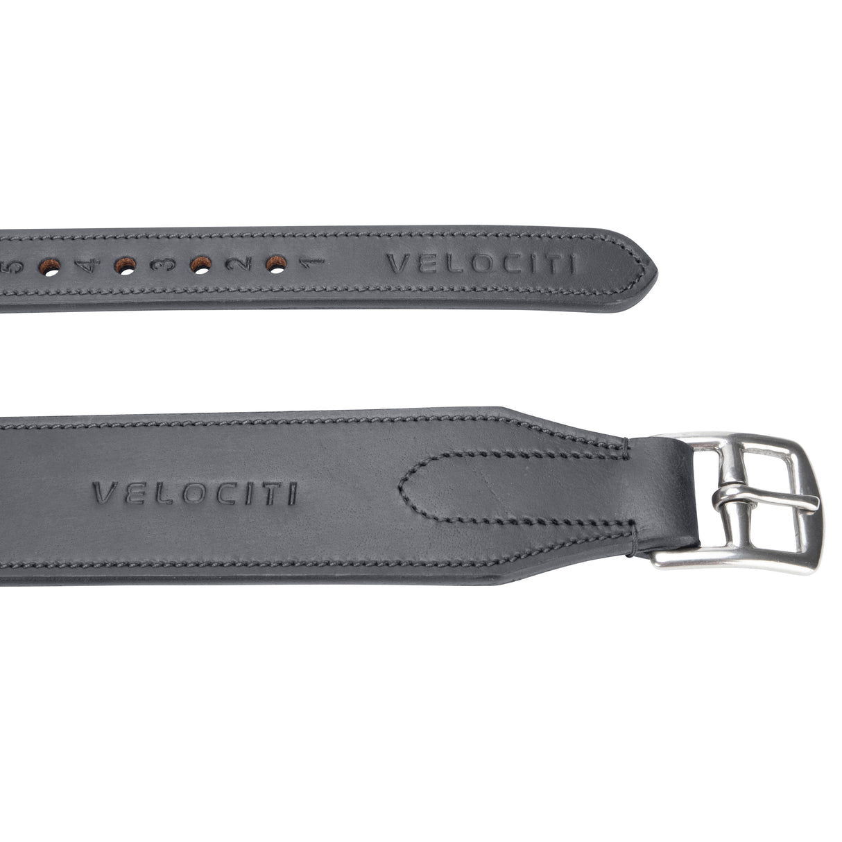 Shires Velociti RAPIDA Wide Stirrup Leathers #colour_black