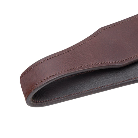 Shires Velociti RAPIDA Wide Stirrup Leathers #colour_havana