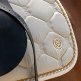 PS of Sweden Jump Signature Saddle Pad #colour_dark-ivory