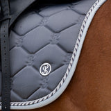 PS of Sweden Jump Signature Saddle Pad #colour_lava-grey