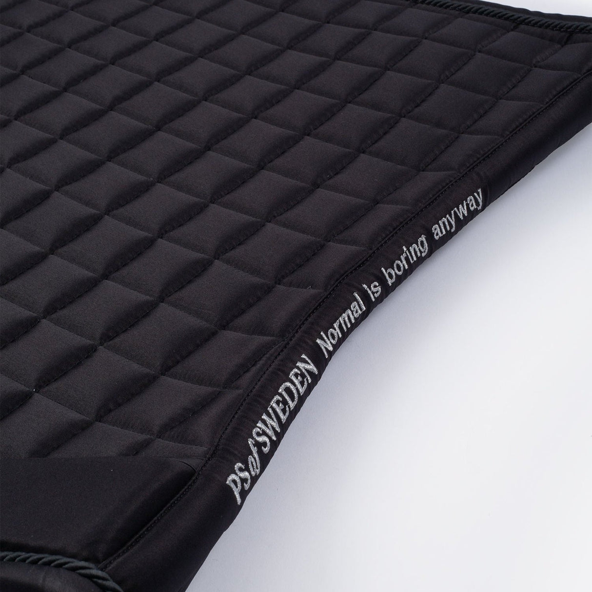 PS of Sweden Classic Quilt Dressage Saddle Pad #colour_black