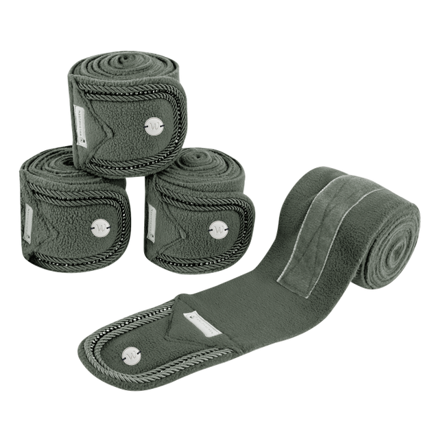 Waldhausen Nepal Fleece Bandages #colour_dark-olive