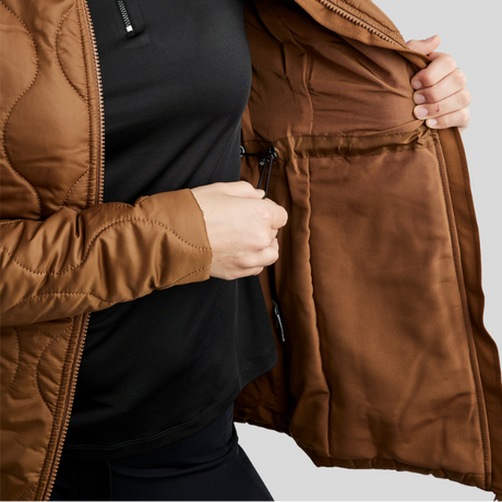 Montar MoAbbey Quilted Jacket #colour_toffee