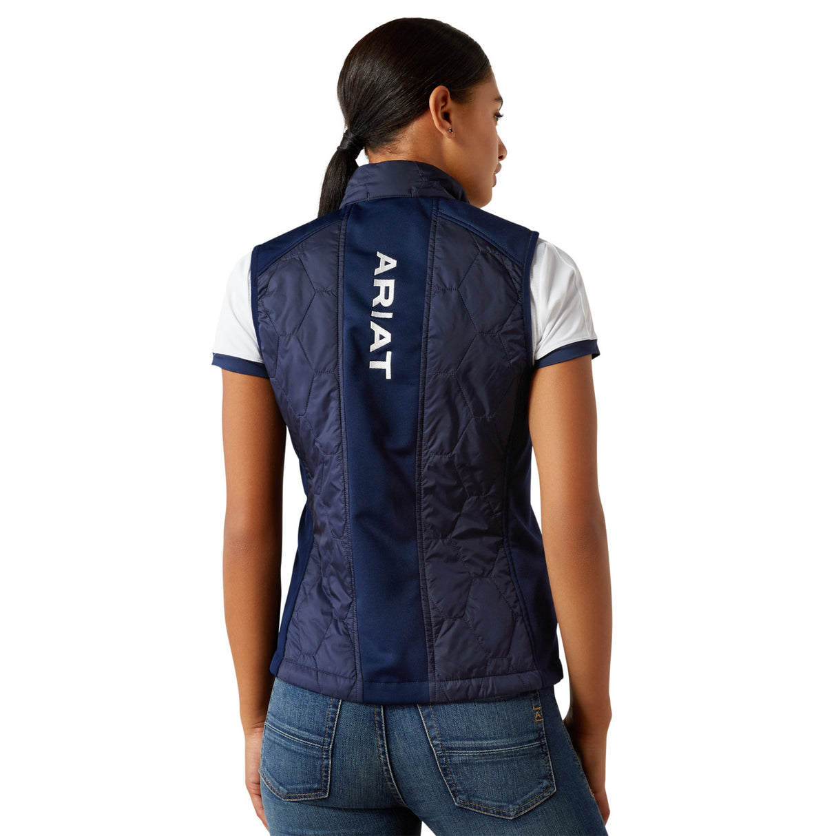 Ariat Women's Fusion Insulated Vest #colour_navy