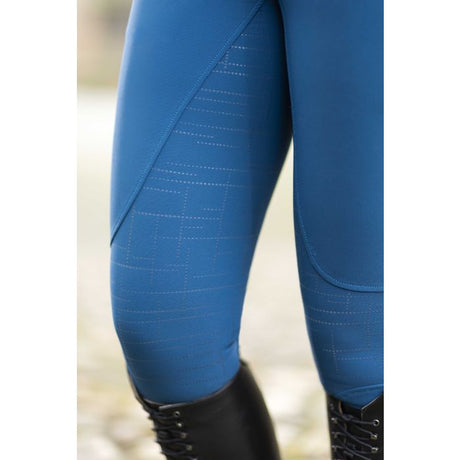 HKM Ladies Full Seat Riding Breeches -Port Royal #colour_deep-blue