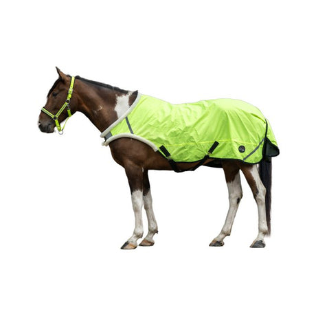 HKM Horse Walker Rug -Reflective- #colour_neon-yellow