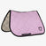 Jumping saddle pad with embroidered logo black line edition - ORCHID BOUQUET