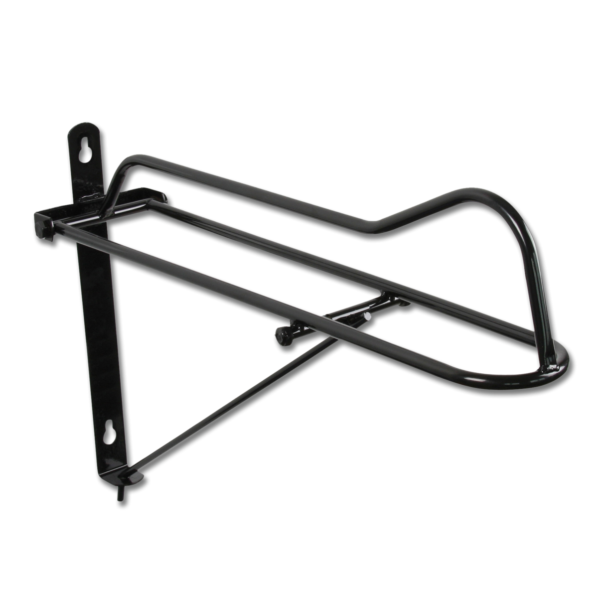 Waldhausen Fold-Down Saddle Rack #colour_black