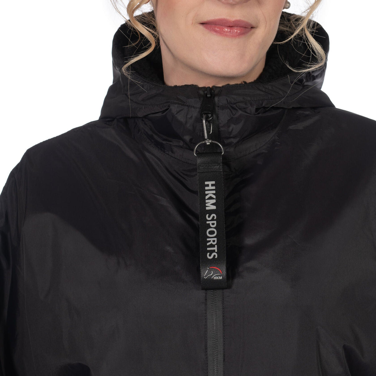 HKM Extra Long Riding Jacket -Julie- #colour_black