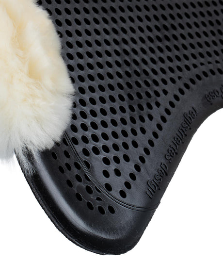 Acavallo Gel Ns-S Classic-S 1/2 Cut-Out Dri-Lex Flat #colour_natural-black