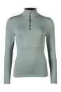 HKM Children's Functional Shirt -Supersoft II- Melange #colour_sage