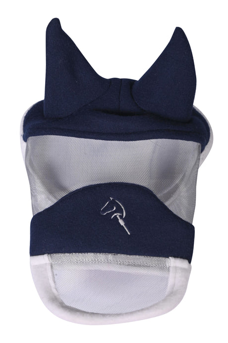 HKM Anti-Fly Mask with Nose -Hobby Horsing- #colour_blue