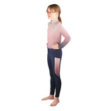 Hy Equestrian Elevate Mizs Ombre Base Layer #colour_navy-rose