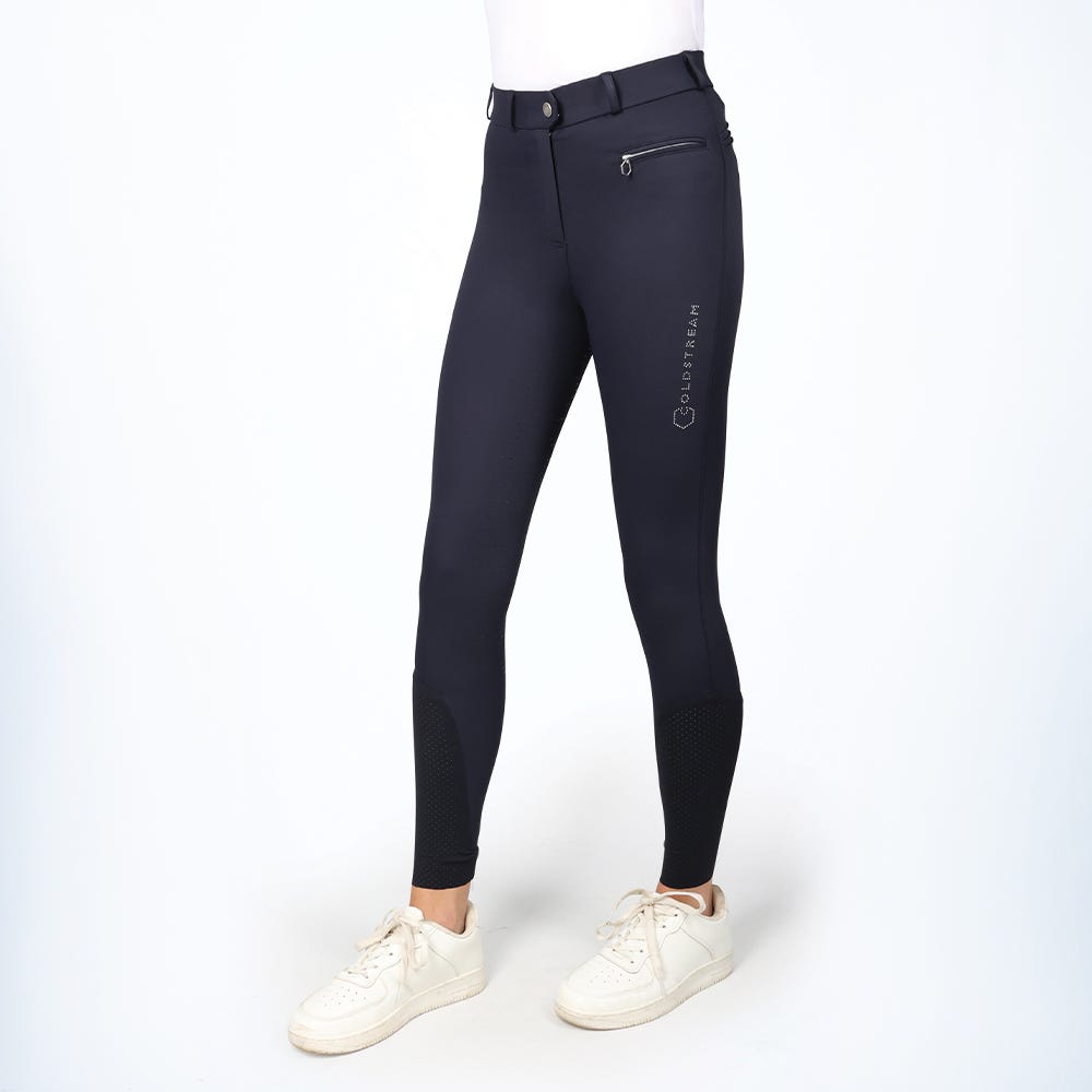 Coldstream Ladies Eckford Crystal Breeches #colour_navy