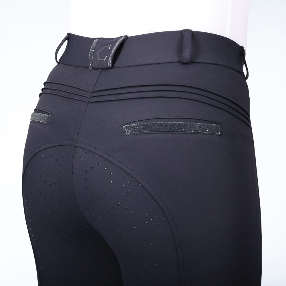Coldstream Ladies Eckford Crystal Breeches #colour_navy