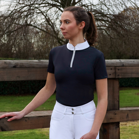 Coldstream Elrick Ladies Show Shirt #colour_navy