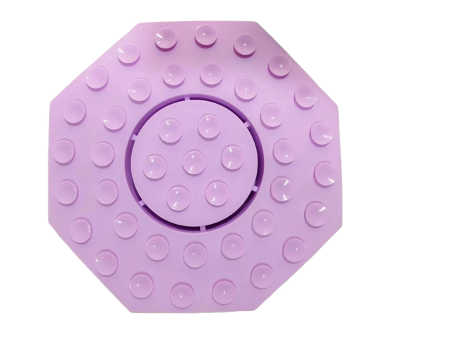 Parallax Fun Flower Pet Bowl & Lick Mat #colour_purple