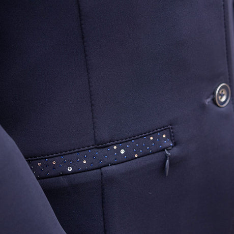 Hy Equestrian Roka Regal Show Jacket #colour_navy