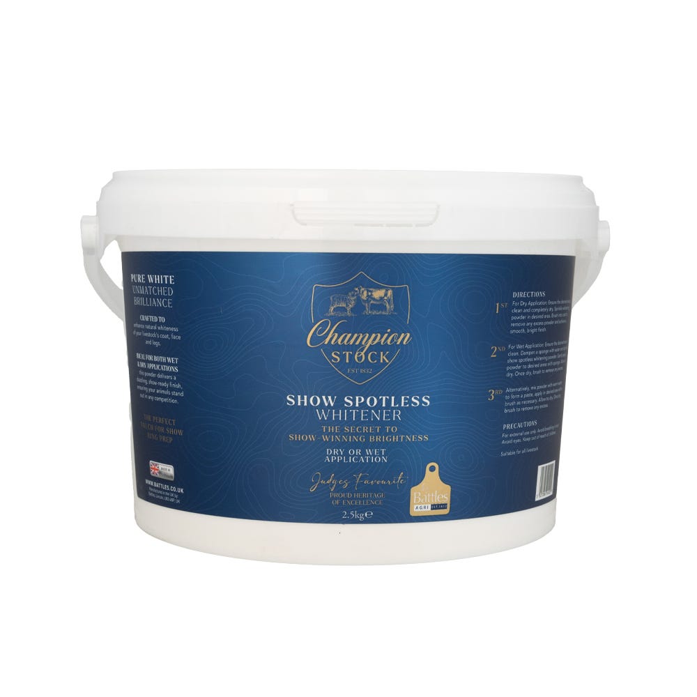 Champion Stock Show Spotless Whitening Powder