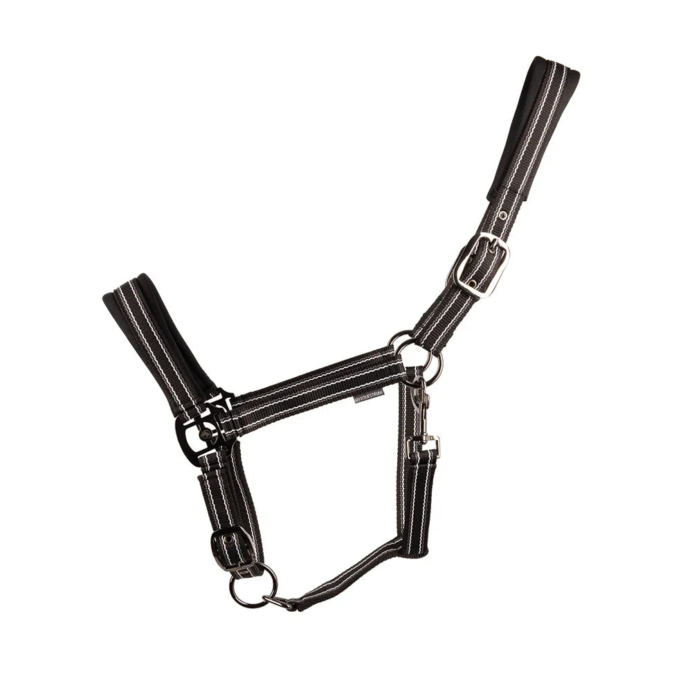 Hy Equestrian Vertiga Head Collar #colour_black
