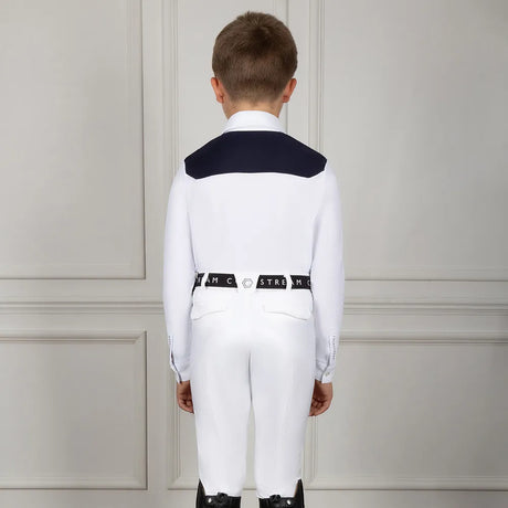 Coldstream Next Generation Blythe Boy's Competition Breeches #colour_white