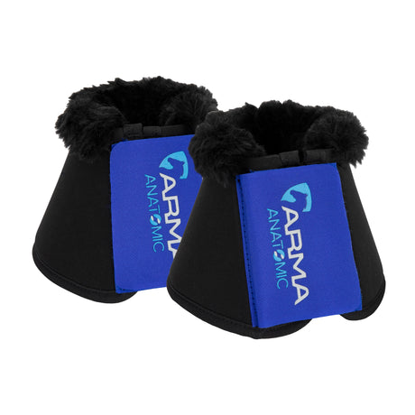 Shires ARMA SupaFleece Neoprene Over Reach Boots #colour_royal-blue