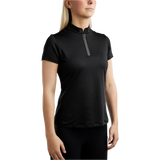 Montar MoGloria Short Sleeved Training Shirt with Caviar Tape #colour_black