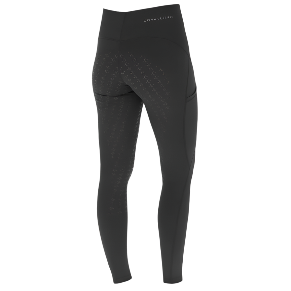 Covalliero Children's Riding Tights #colour_black