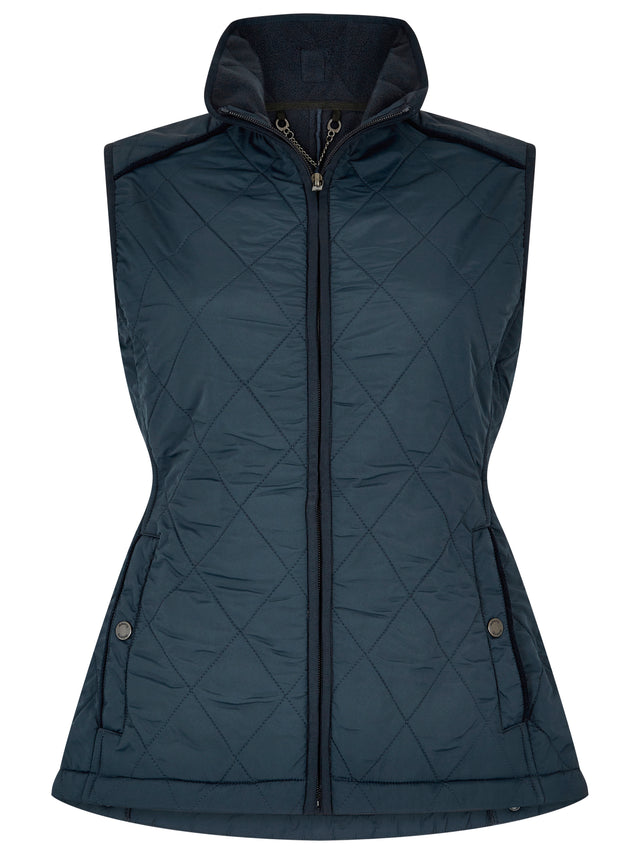 Dubarry Womens Heywood Gilet #colour_navy