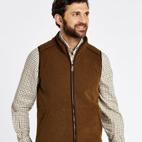 Dubarry Mens Lifford Gilet #colour_walnut