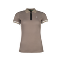 HKM Ladies Polo Shirt -Amalfi- #colour_taupe