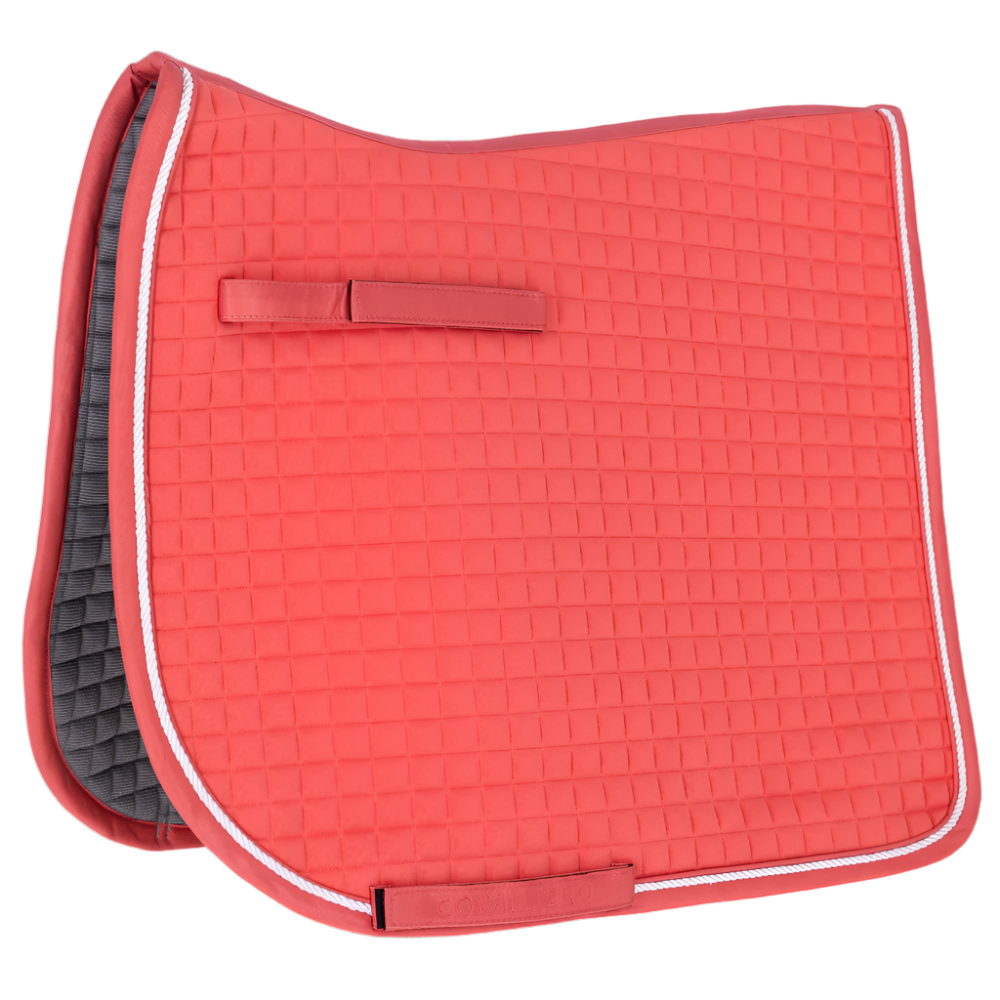 Covalliero Dressage Saddle Pad #colour_coral