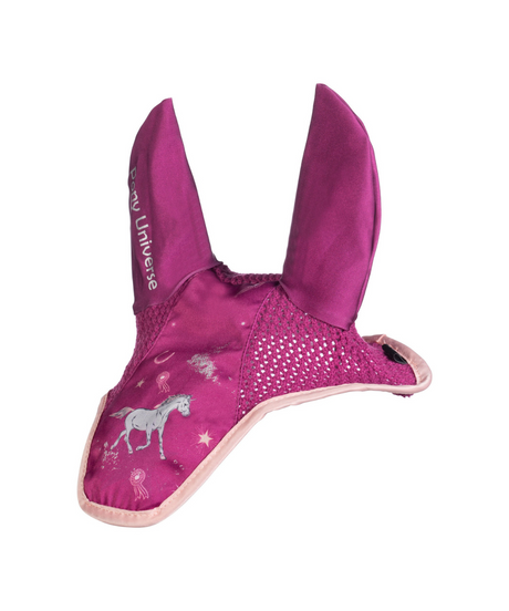 HKM Ear Bonnet -Polly- #colour_magenta