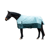 HKM 600D 300g Turnout Rug -Chester- #colour_turquoise-green