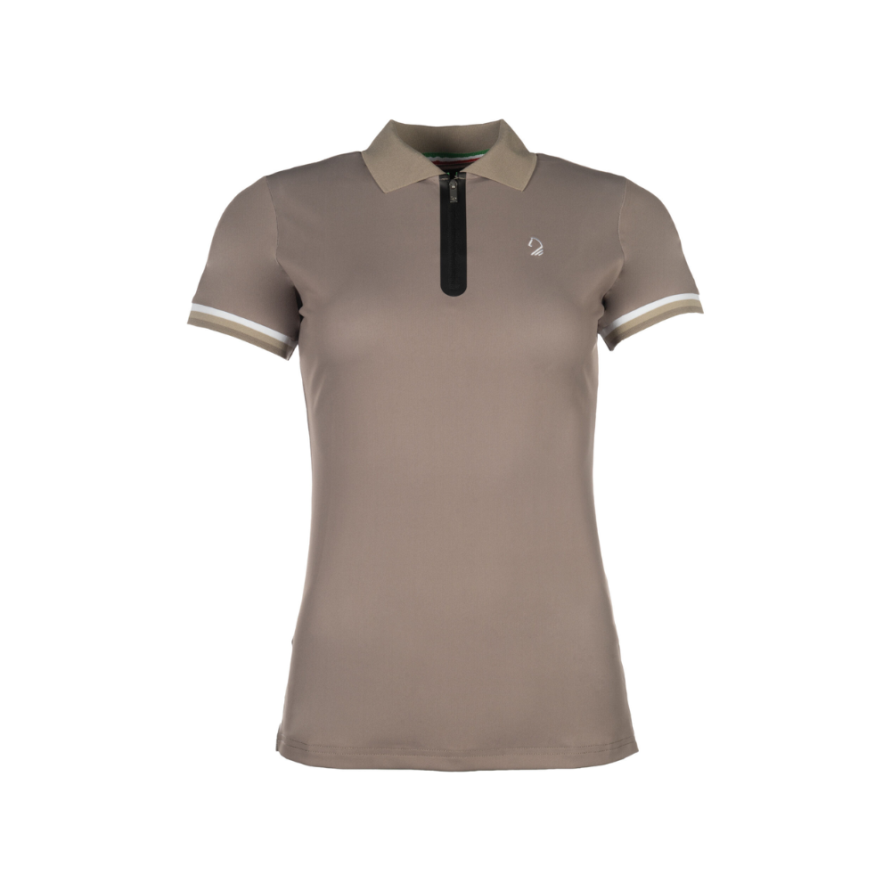 HKM Children's Polo Shirt -Amalfi- #colour_taupe