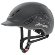 Uvex Kiddox Happy Horse Riding Hat #colour_anthracite-matt