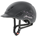 Uvex Kiddox Happy Horse Riding Hat #colour_anthracite-matt