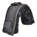Waldhausen Real Lambskin-Noseband Sleeve #colour_black-black