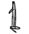 Waldhausen Icelandic Ice Stone Bridle #colour_black-silver