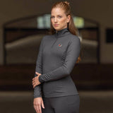 Covalliero Anniversary Ladies Active Shirt #colour_graphite