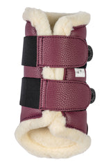 HKM Protection Boots -Comfort Premium Fur II- #colour_bordeaux