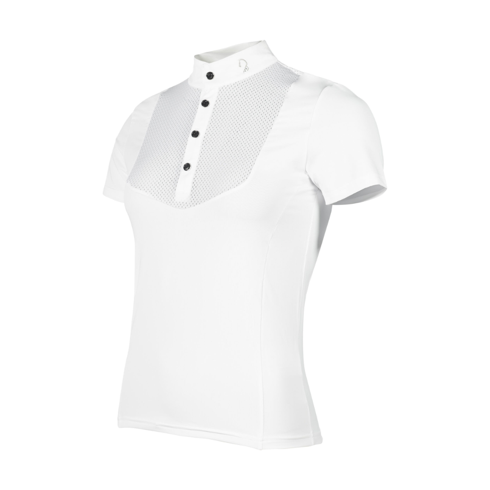 HKM Ladies Competition Shirt -Amalfi- #colour_white