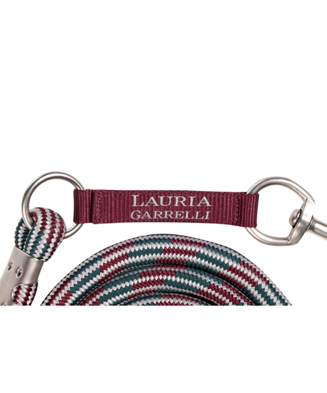 HKM Lead Rope with Snap Hook -Livigno- #colour_bordeaux