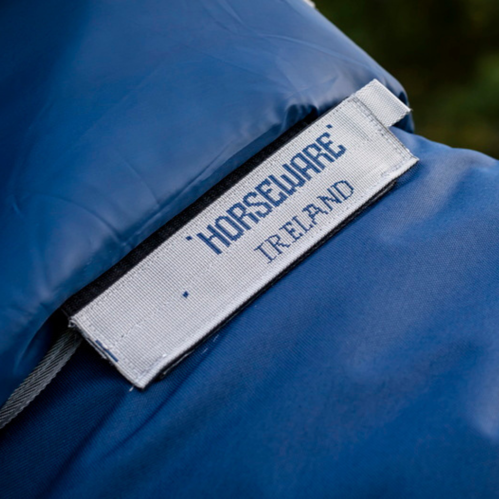Horseware Ireland Amigo 1200D FieldSafe Plus 100g Turnout Rug #colour_navy-titanium-grey-silver