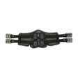 Stubben Equi-Soft® Saddle Girth with Cover - Ebony #colour_vachette-leather-black