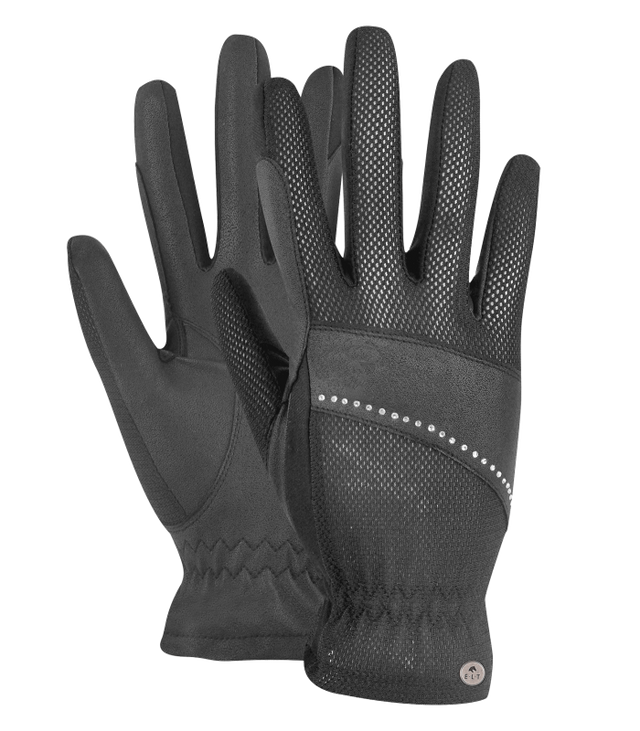 E.L.T Arosa Riding Glove #colour_black